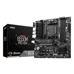 Placa Msi (B550m Pro-vdh) Am4, Micro-atx, Ddr4