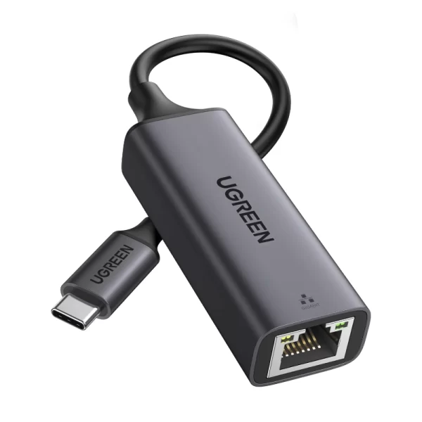 Adaptador Usb-c A Red Ugreen Cm199 (50737) Velocidad 10/100/100mbps, Negro