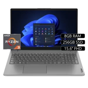 Laptop Lenovo V15 G4 Amn Ryzen 3 7320u (82yu00x4lm) 15.6", Ryzen 3, 256ssd- 8gb, Sin Sistema