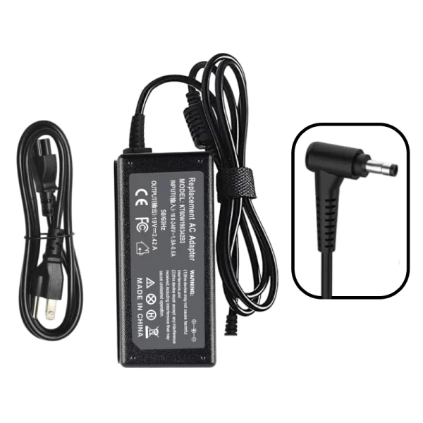 Cargador De Laptop (Adlx45ncc3a) Para Lenovo, Conector 4.0*1.7mm, 20v, 3.25a, 65w, Punta Fina