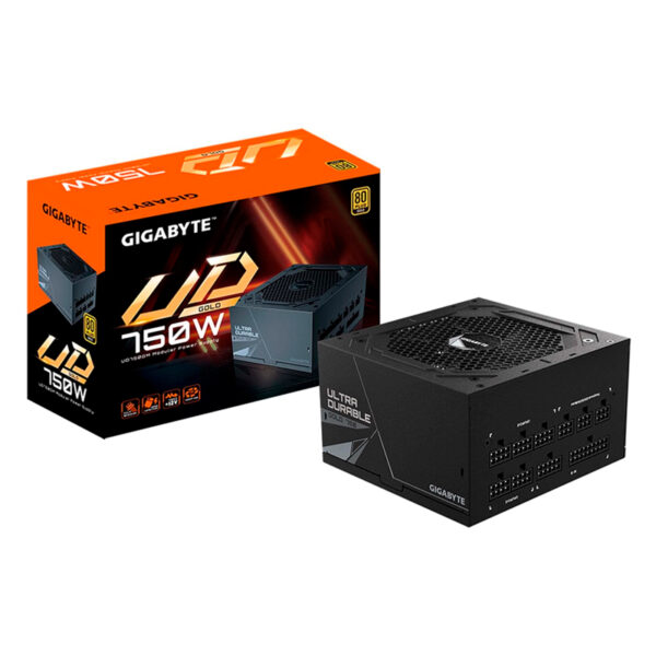 Fuente De Poder Gigabyte Ud750gm (Gp-ud750gm) 750w, Gold, Modular