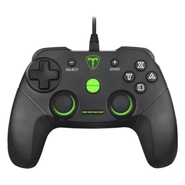 Mando T-dagger Aries (T-tgp500) Negro, Para Pc, Ps3, Nintendo Switch