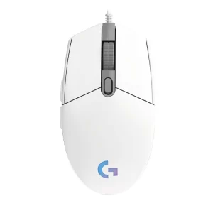 Mouse Logitech G203 Lightsync (910-005791) Gaming, Blanco, 8000 Dpi, Led-rgb