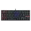 Teclado Redragon Kumara 80% (K552rgb-1-r) Gaming, Negro, Mecanico, Switch Rojo, Led-rgb