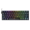 Teclado Redragon Dragonborn 60% (K630rgb) Gaming, Negro, Mecanico, Switch Rojo, Led-rgb