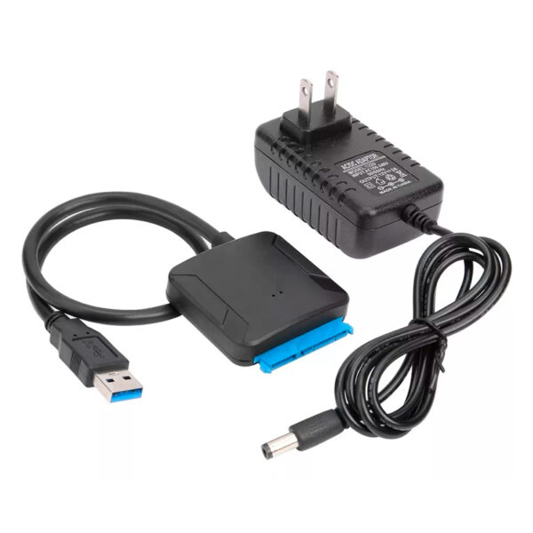 Adaptador De Sata A Usb, Usb 3.0, Sata 2.5/3.5, Negro