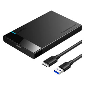 Rack Para Hdd/ssd Ugreen Us221 (30848) Negro, Usb 3.0, Sata 2.5
