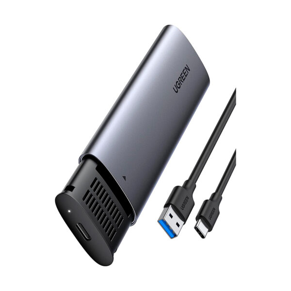 Rack Para M.2 Ugreen Ngff (10903) Negro, M.2 Sata, Cable Usb-c