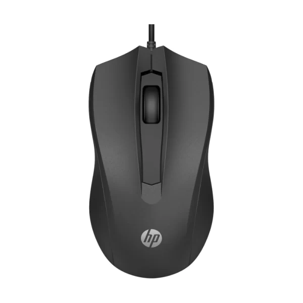 Mouse Hp 100 (6Vy96Aa#Abm) Negro, 1600 Dpi, Ambidiestro