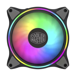 Cooler Para Case Cooler Master Masterfan Mf120 Halo (Mfl-B2Dn-18Npa-R1) Negro, 120Mm, Conector 4 Pines (Pwm), Led-Rgb