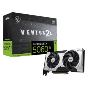 Tarjeta Grafica Msi Geforce Rtx 5060Ti 8Gb Gddr7 (Rtx 5060 Ti 8G Ventus 2X Oc Plus) 128 Bit