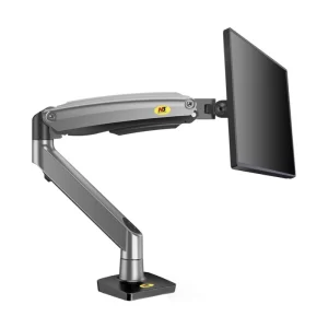 Brazo Soporte Para Monitor North Bayou G70 (1001670964) Negro, Rack Base, Para 22" A 35", De 2Kg Hasta 12Kg, Soporte Ergonomico