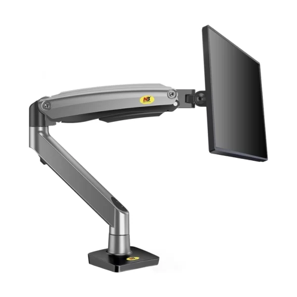 Brazo Soporte Para Monitor North Bayou G70 (1001670964) Negro, Rack Base, Para 22" A 35", De 2Kg Hasta 12Kg, Soporte Ergonomico