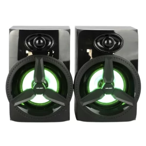 Parlante Halion (Ha-S263) 6W, Negro, Led 7 Colores