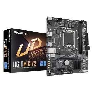 Placa Gigabyte (H610M K V2) Lga 1700, Micro-Atx, Ddr5