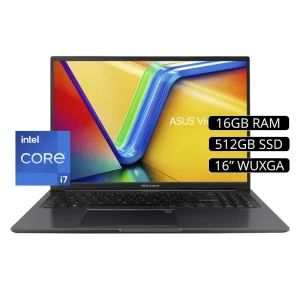 Laptop Asus Vivobook 16 X1605Va-Mb1235 I7-13620H (90Nb10N3-M01Ks0) Wuxga 16", I7, Ssd512 M.2, 16Gb, Sin Sistema