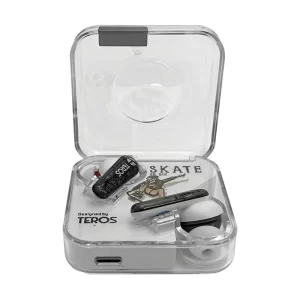 Auricular Bluetooth Teros (Te-8072W) Blanco, Bluetooth 5.2, Hasta 4 Horas, Distancia Hasta 10 Metros