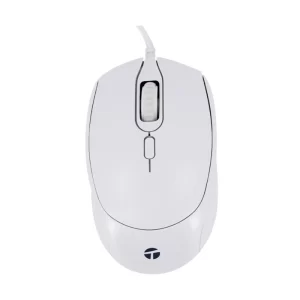 Mouse Teros (Te-1225S) Blanco, 1600 Dpi