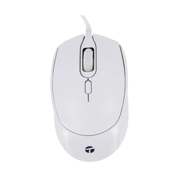Mouse Teros (Te-1225S) Blanco, 1600 Dpi