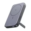 Power Bank Ugreen Pb206 (15086) Energia Magnetica, Portatil Inalambrico, Con Soporte Plegable, Carga Rapida De 20 W, 10000Mah