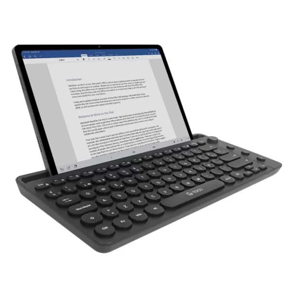 Teclado Inalambrico Teros 80% (Te-4064N) Negro, Bluetooth