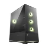 Case Msi (Mag Pano 110R Pz) Sin Fuente, Negro, Atx, 2 Panel Vidrio, X3 Fan, Led-Argb