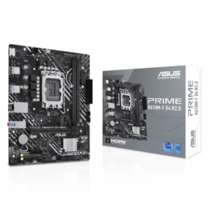 Placa Asus (Prime H610M-F D4 R2.0) Lga 1700, Micro-Atx, Ddr4