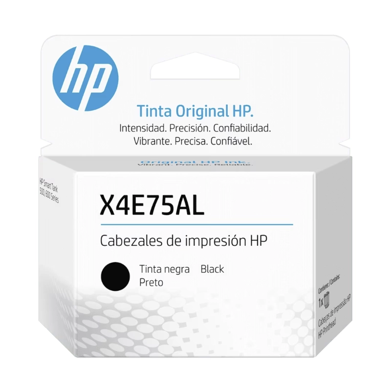 Cabezal De Impresion Hp Negro (X4e75al) Smart Tank 510/515/530/615 1 Cabezal De Impresion Hp Negro (X4e75al) Smart Tank 510/515/530/615