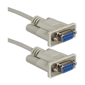 Cable Sereal Db9 F A Db9 F Trautech (Pe-pc0052) Blanco, 1.8 Metros