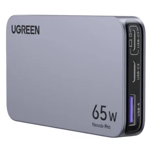 Cargador De Pared Ugreen Nexode Pro X753 (15817) X2 Usb-C, X1 Usb-A, 65W Carga Rapida, Slim Gan Compacto Y Rapido Pps, Para Iphone 16/15/14 Y Mas