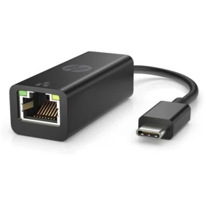 Adaptador Usb-C A Red Hp G2 (4Z527Aa) Velocidad 10/100/100Mbps, Negro