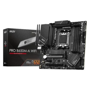 Placa Msi (Pro B650m-a Wifi) Am5, Wifi, Micro-atx, Ddr5