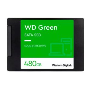 Ssd Solido 2.5 Western Digital 480gb (Wds480g3g0a-00bjg0) Verde, 545mb/s, 430mb/s