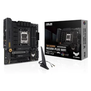 Placa Asus (Tuf Gaming B650m-plus Wifi) Am5, Wifi, Micro-atx, Ddr5
