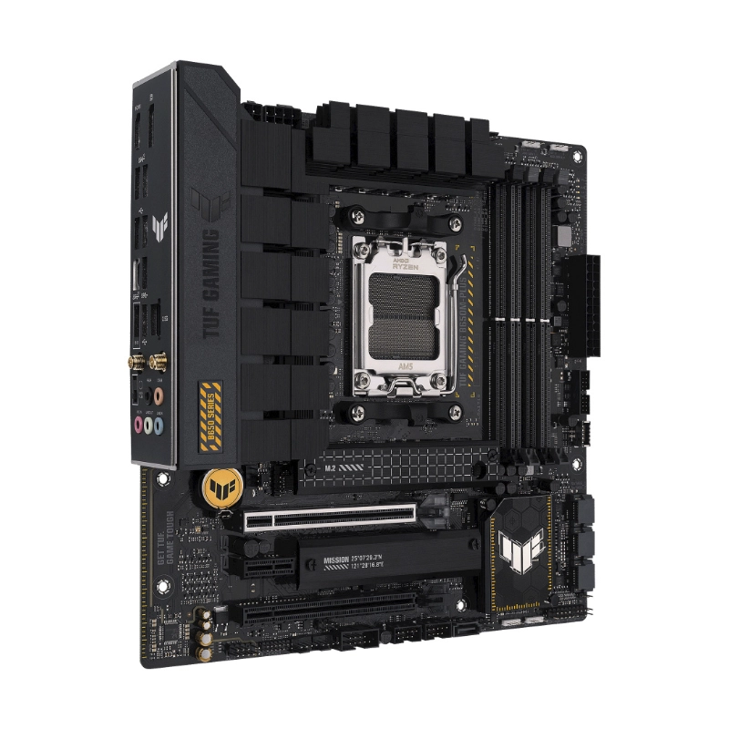 Placa Asus (Tuf Gaming B650m-plus Wifi) Am5, Wifi, Micro-atx, Ddr5 3 Placa Asus (Tuf Gaming B650m-plus Wifi) Am5, Wifi, Micro-atx, Ddr5 - Imagen 3