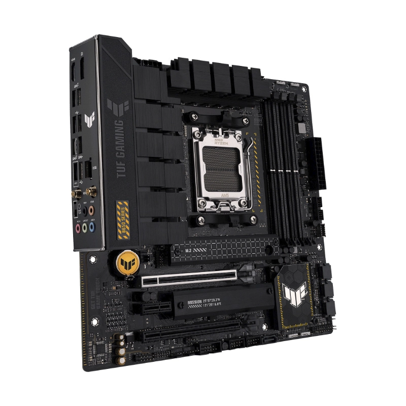 Placa Asus (Tuf Gaming B650m-plus Wifi) Am5, Wifi, Micro-atx, Ddr5 6 Placa Asus (Tuf Gaming B650m-plus Wifi) Am5, Wifi, Micro-atx, Ddr5 - Imagen 6