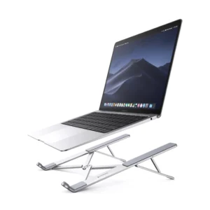 Soporte Para Laptop Ugreen (40289) De Aluminio, Para 12 Al 17.3, Elevador Ajustable 5 Niveles