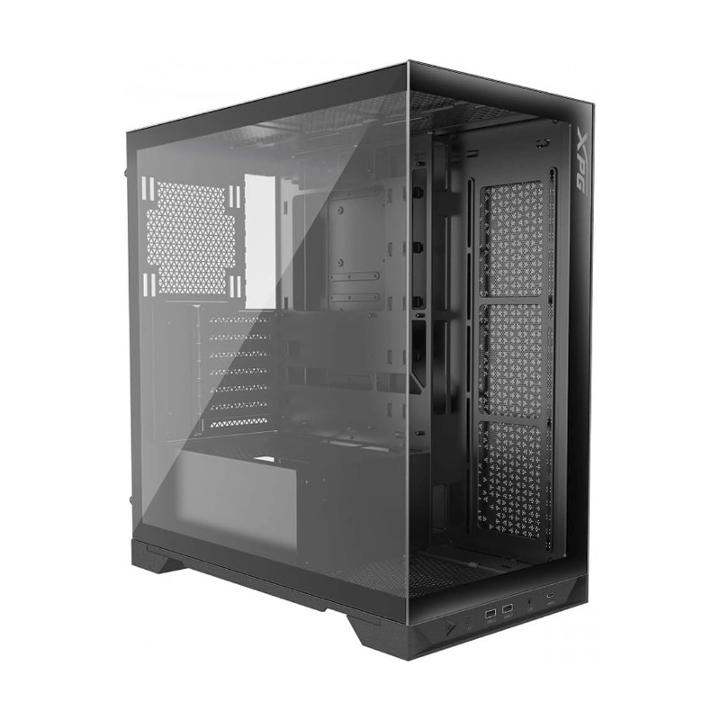 Case Xpg Invader X (Invaderxmtwof-bkcww) Sin Fuente, Negro, Atx, Negro, 2 Panel Vidrio 1 Case Xpg Invader X (Invaderxmtwof-bkcww) Sin Fuente, Negro, Atx, Negro, 2 Panel Vidrio