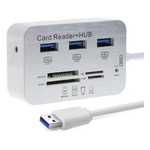 Adaptador Hub Usb 3.1 + Card Reader (Fe-120) 2 En 1