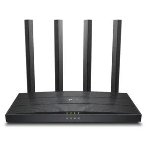 Router Inalambrico Tp-link Ax1500 Wi-fi 6 (Archer Ax12) 2.4ghz/300mbps, 5ghz/1201mbps, Antena X4, Port X3 10/100/1000mbps