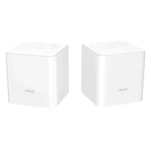 Router Inalambrico Sistema Mesh Tenda Nova Red En Malla Ac1200 (Mw3(pack2)) 2.4ghz/300mbps, 5ghz/867mbps, Port X1 10/100mbps, 200 Metros Cuadrados