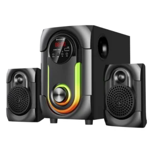 Subwoofer Halion Ringo (Ha-K42) 80W, Bluetooth, Usb/Fm/Sd, Control Remoto, Led-Rgb