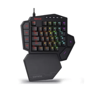 Teclado Redragon K585 Diti (K585rgb) Mecanico, Negro, Switch Marron, 42 Teclas, Una Sola Mano, Led-rgb