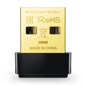 Usb Inalambrico Tp-link Ac600 (Archer T2u Nano) Nano, 2.4ghz/200mbps, 5ghz/433mbps