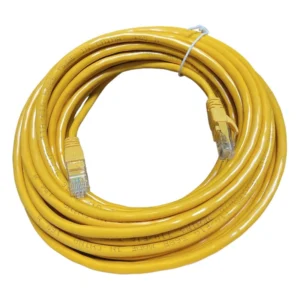 Cable De Red Seisa (Xjl-20m) Amarillo, Cat6, 20 Metros