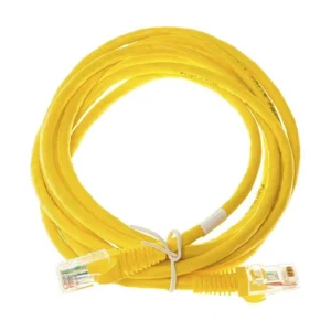 Cable De Red Seisa (Xjl-3m) Amarillo, Cat6, 3 Metros