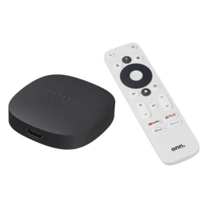 Tv Box Onn Android Tv 4K Uhd (110125667) Negro, Google, Hdmi, Con Control