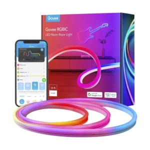 Luces De Cuerda De Neon Govee Led Neon Rope Light (H61a01d1) Compatible Con  Alexa Y Google, 10 Pies Para Decoracion, Led-rgb