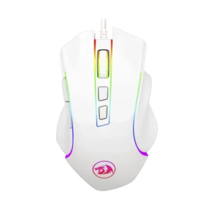 Mouse Redragon Griffin (M607w) Gaming, Blanco, 7200 Dpi, 8 Botones