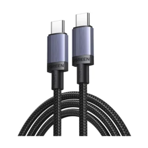 Cable De Carga & Datos Usb-C A Usb-C Ugreen L532 (65907) Negro, 240W De Carga Rapida, Cable Trenzado, 1 Metro